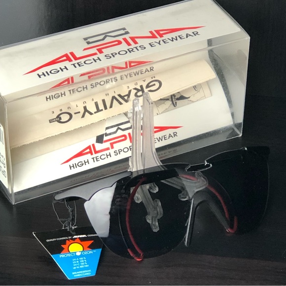 Vintage Alpina Opus IV L Cycling Sunglasses - Picture 3 of 5